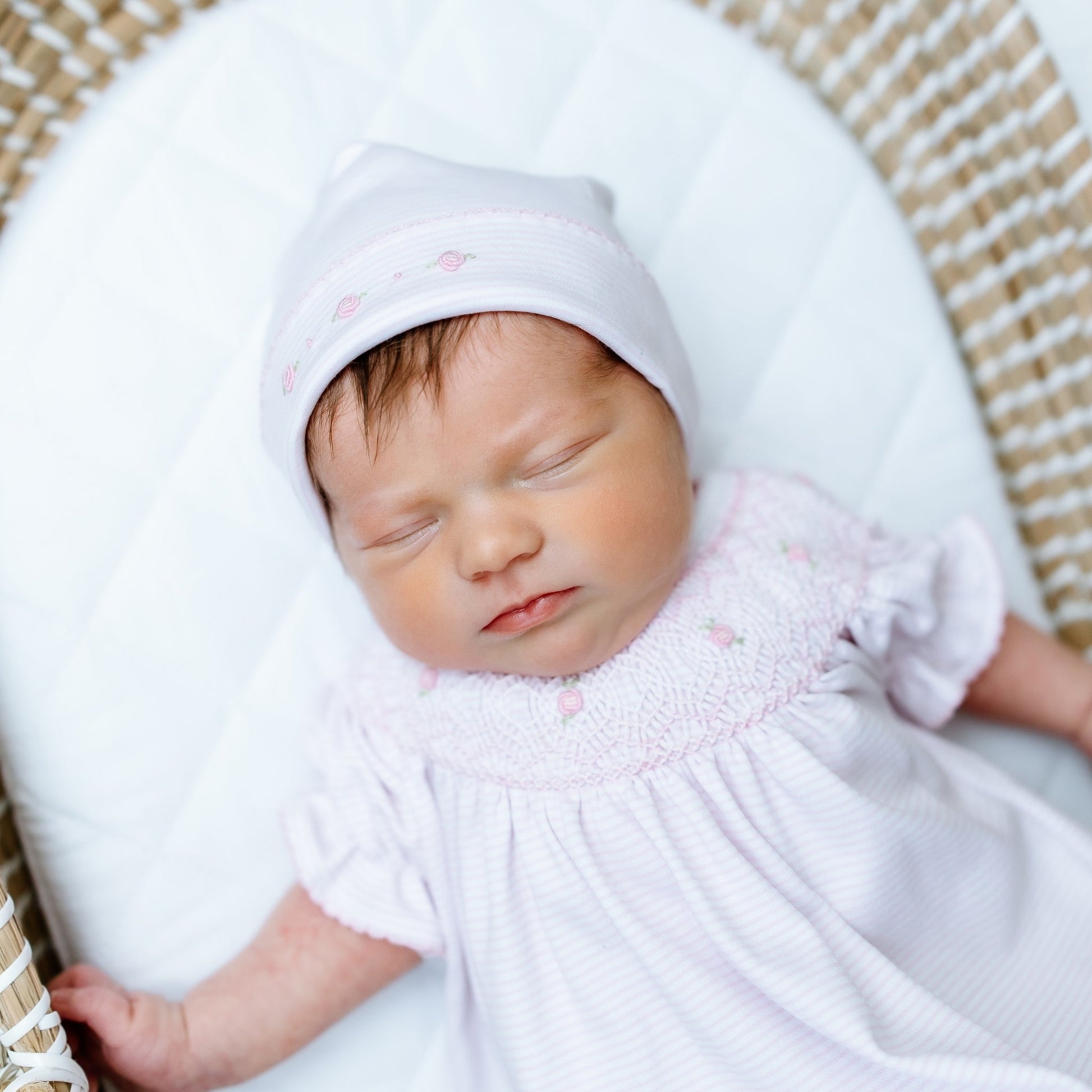 Julia Bishop Gown - Pink - Magnolia BabyGown