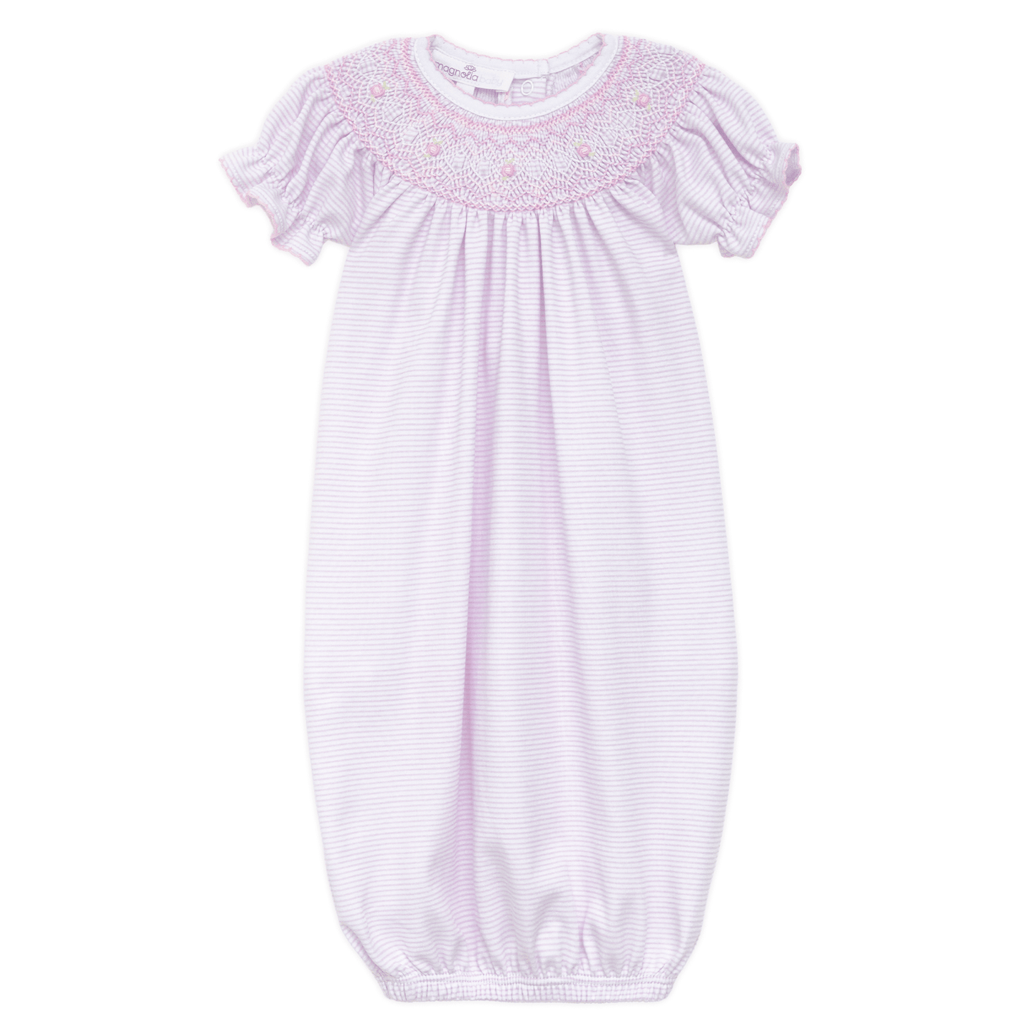 Julia Bishop Gown - Pink - Magnolia BabyGown