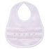 Julia Smocked Bib - Pink - Magnolia BabyBib
