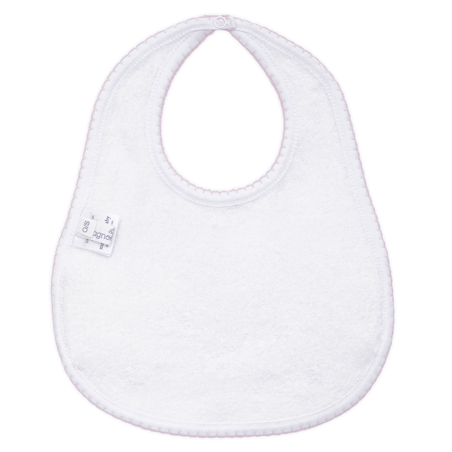 Julia Smocked Bib - Pink - Magnolia BabyBib