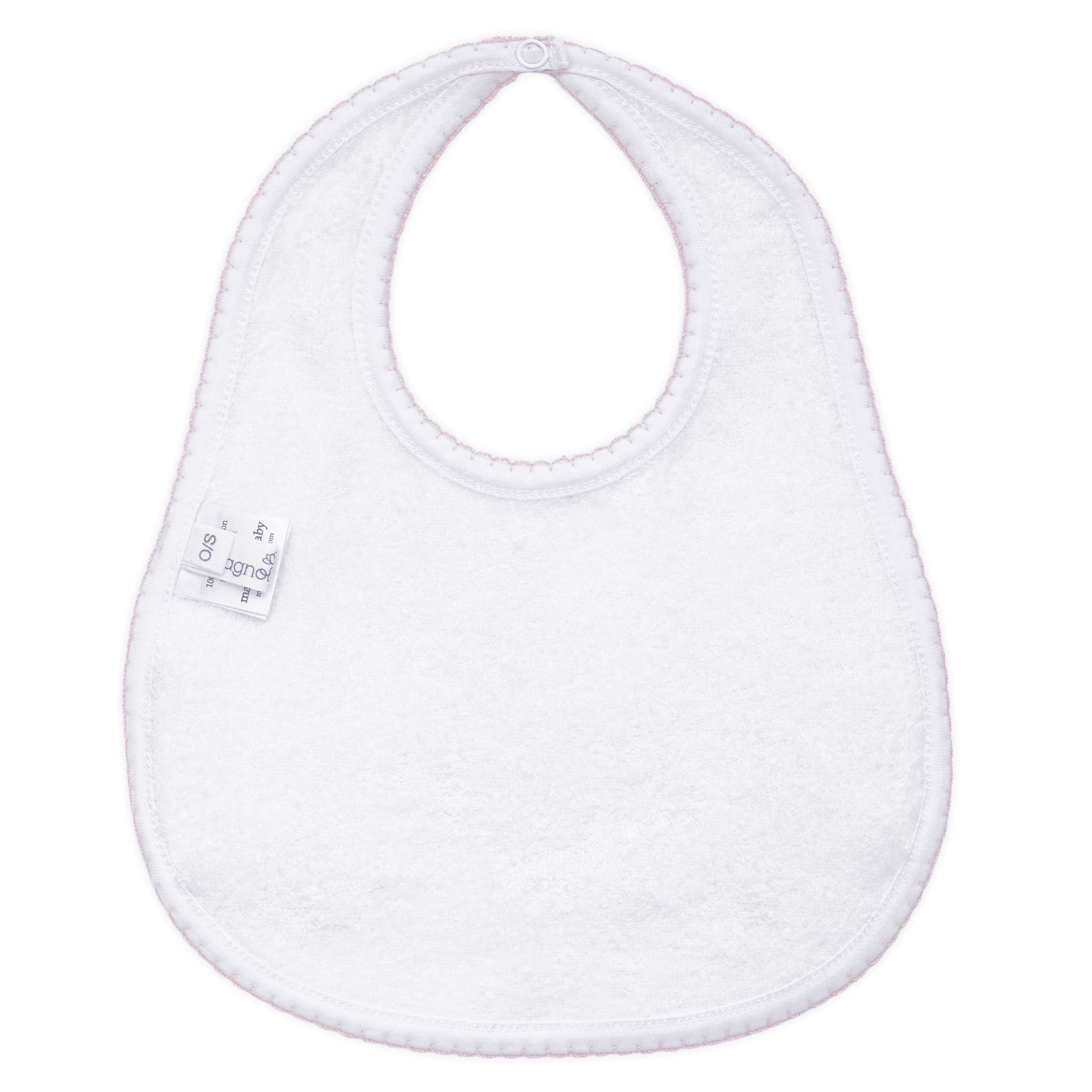 Julia Smocked Bib - Pink - Magnolia BabyBib