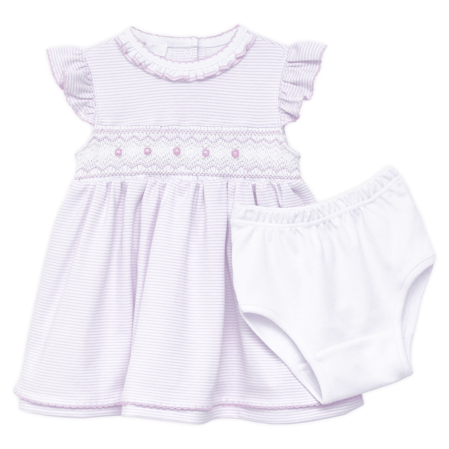 Julia Smocked Dress - Pink - Magnolia BabyDress