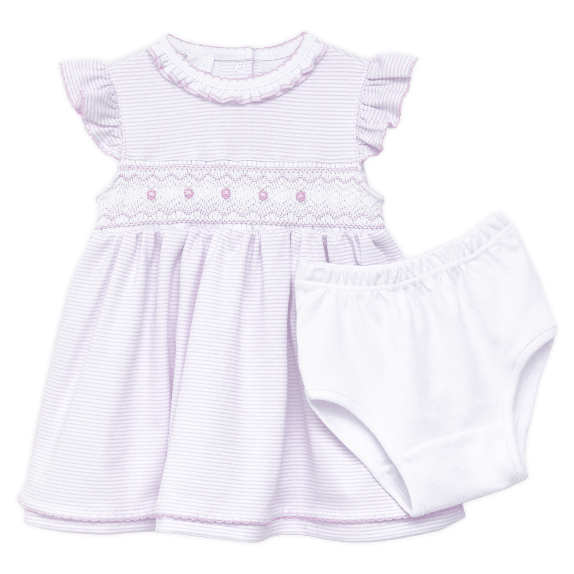 Julia Smocked Dress - Pink - Magnolia BabyDress
