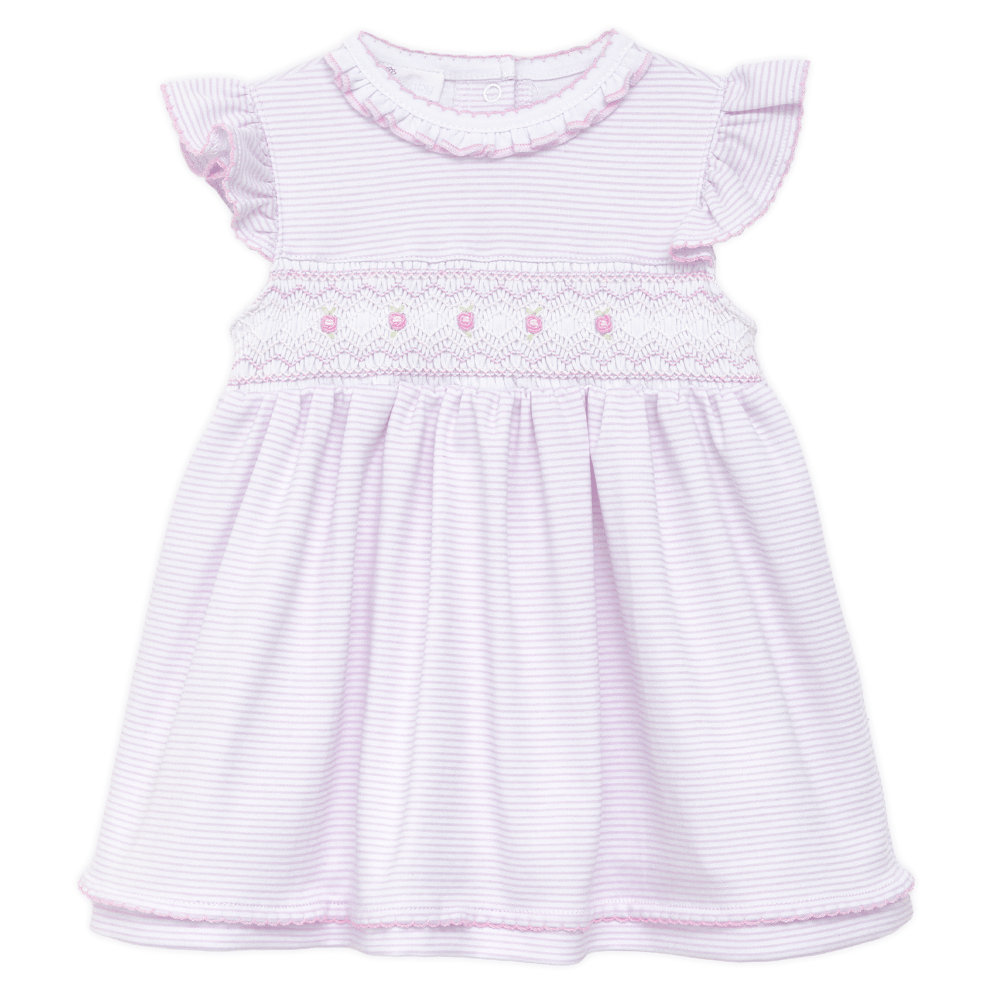 Julia Smocked Dress - Pink - Magnolia BabyDress