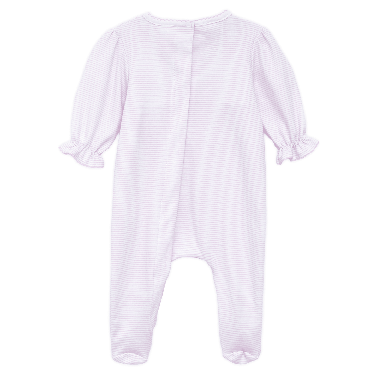 Julia Smocked Footie - Pink - Magnolia BabyFootie