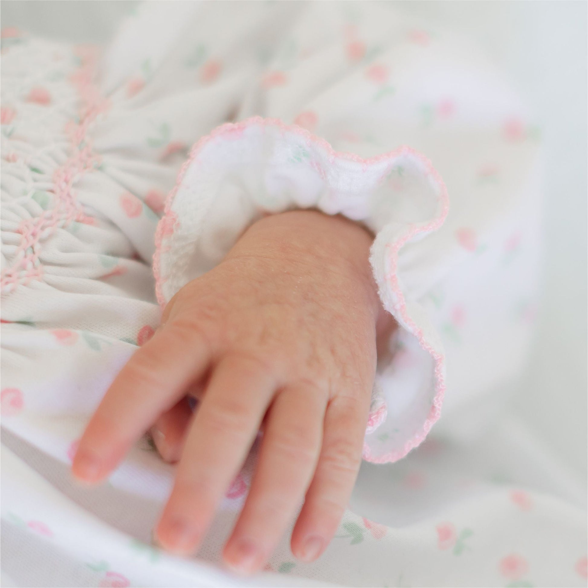 Juliette's Classics Bishop Footie - Magnolia Baby Girl