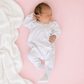 Juliette's Classics Bishop Footie - Magnolia BabyFootie