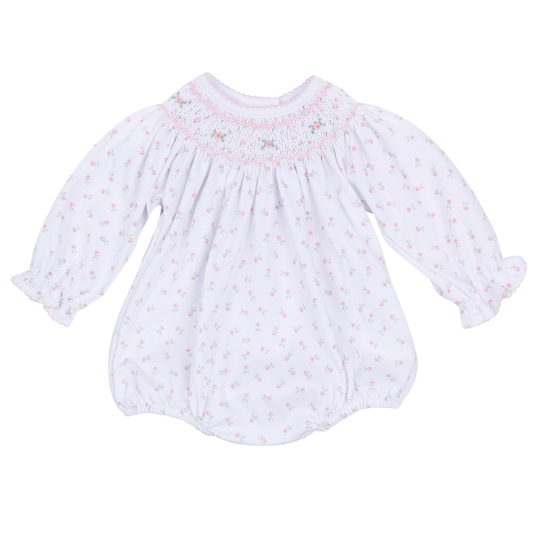 Juliette's Classics Bishop Print Long Sleeve Bubble - Magnolia BabyBubble