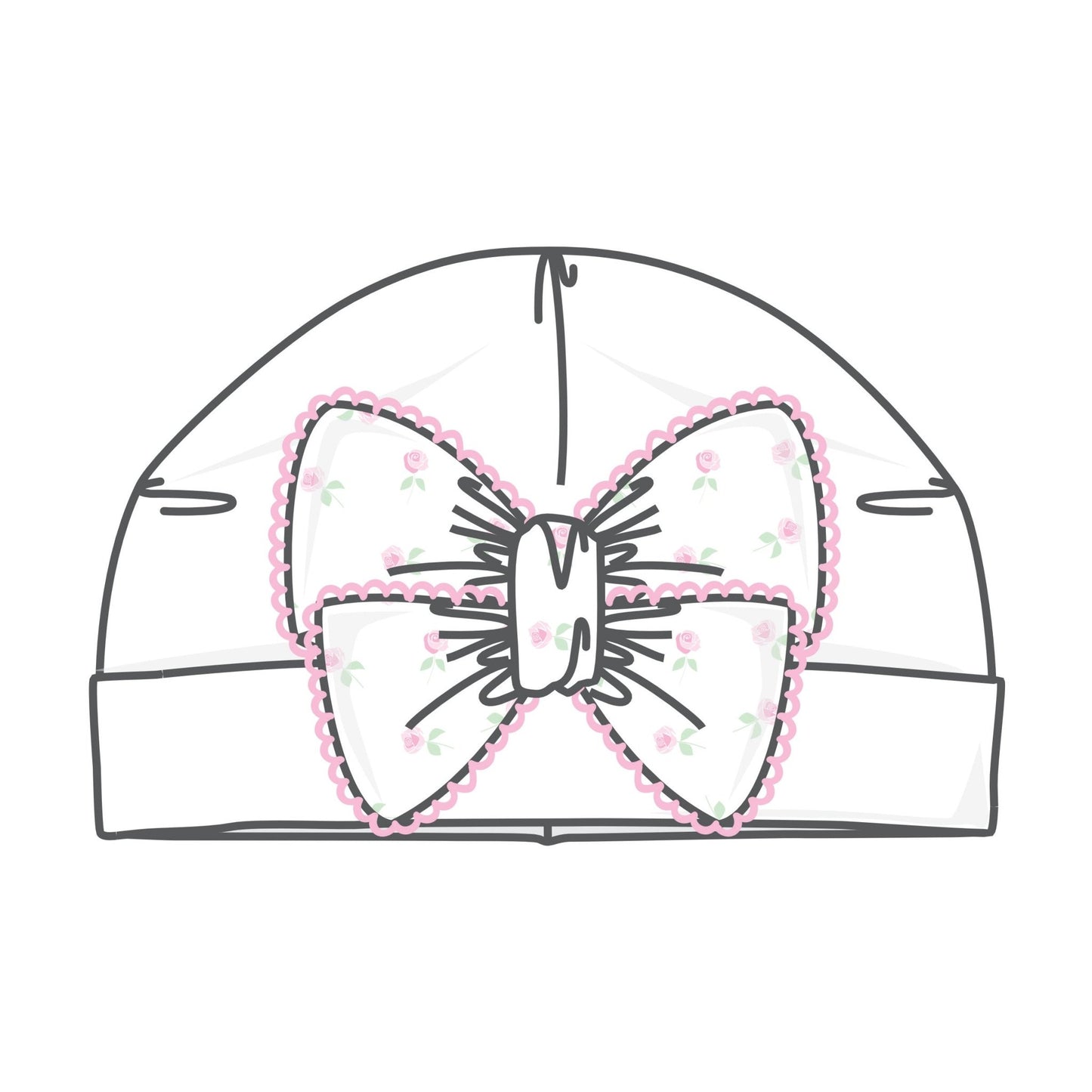 Juliette's Classics Print Bow Hat - Magnolia BabyHat