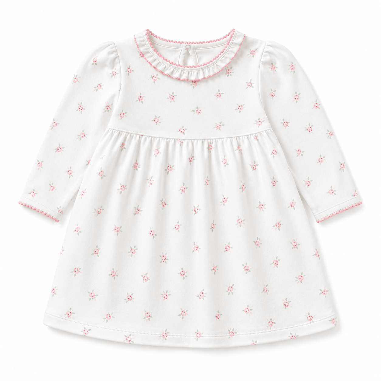 Juliette's Classics Print Long Sleeve Dress - Magnolia BabyDress