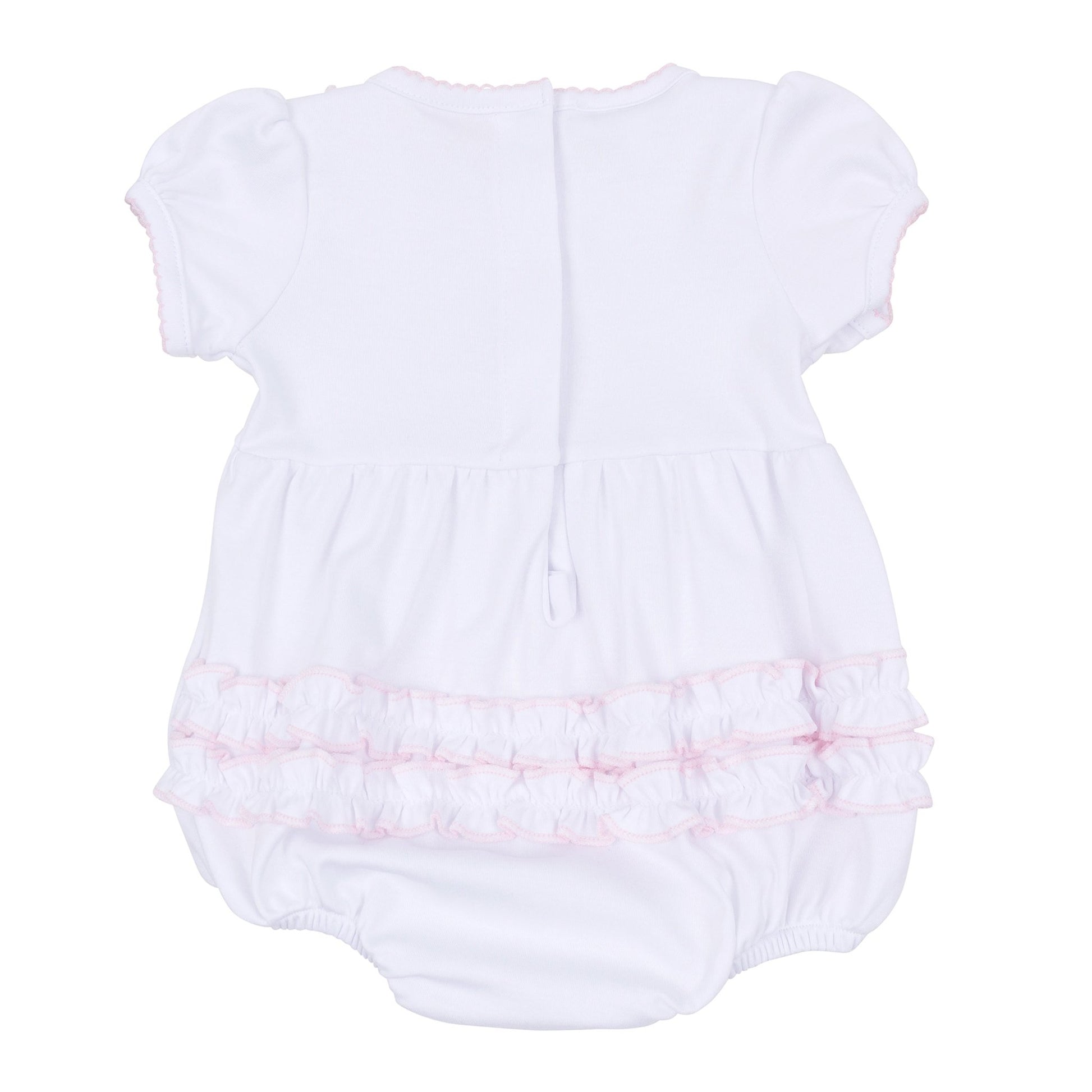 Juliette's Classics Ruffle Short Sleeve Bubble - Magnolia BabyBubble