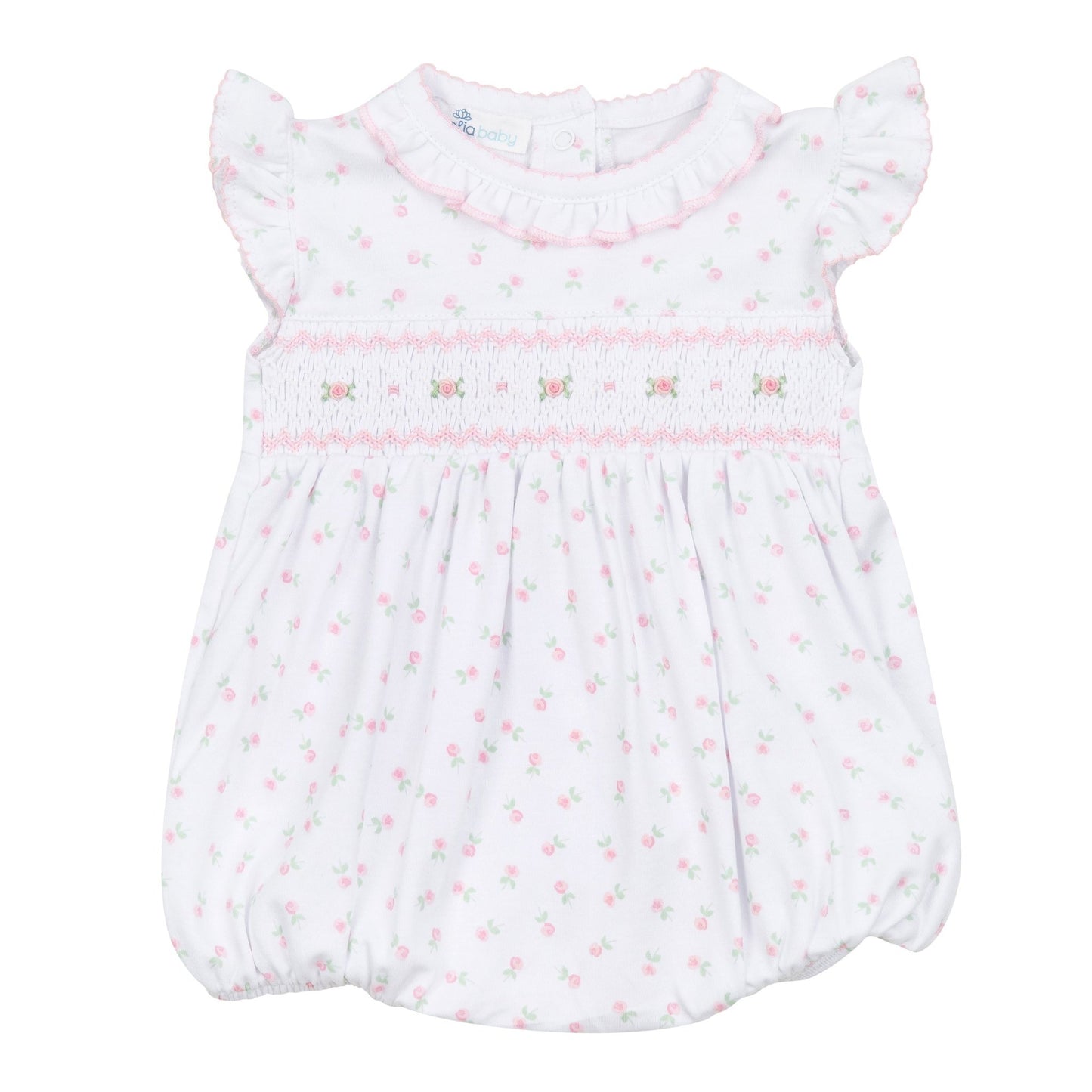 Juliette's Classics Smocked Bubble - Magnolia Baby Girl