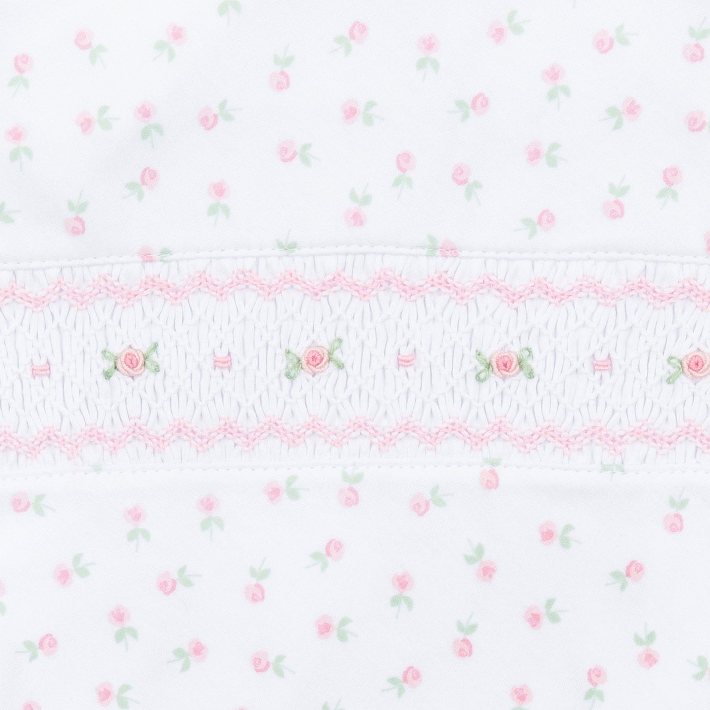 Juliette's Classics Smocked Receiving Blanket - Magnolia Baby Girl