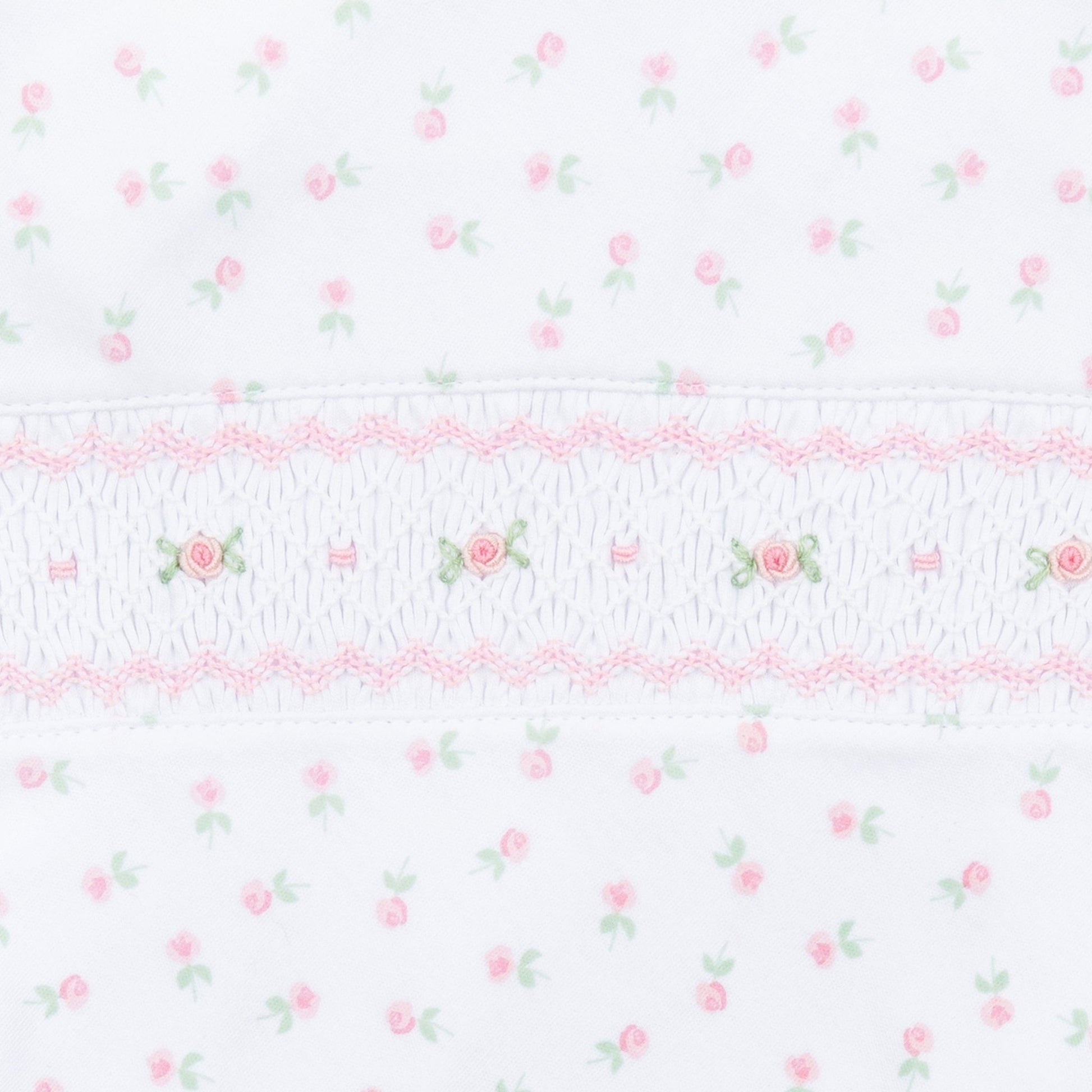 Juliette's Classics Smocked Receiving Blanket - Magnolia Baby Girl