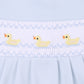 Just Ducky Classics Blue Smocked Short Playsuit - Magnolia BabyShort Playsuit