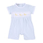Just Ducky Classics Blue Smocked Short Playsuit - Magnolia BabyShort Playsuit