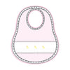 Just Ducky Classics Pink Bib - Magnolia BabyBib