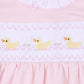Just Ducky Classics Pink Smocked Infant/Toddler Short Pajamas - Magnolia BabyShort Pajamas