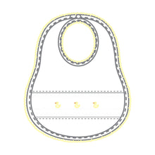  Just Ducky Classics Yellow Smocked Bib - Magnolia BabyBib