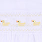 Just Ducky Classics Yellow Smocked Short Playsuit - Magnolia BabyShort Playsuit