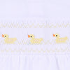 Just Ducky Classics Yellow Smocked Towel Set - Magnolia BabyTowel Set