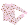 Kick Off! Long Pajamas - Pink - Magnolia BabyLong Pajamas