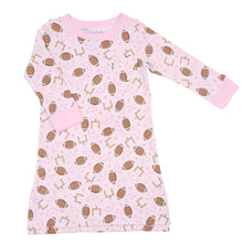  Kick Off! Long Sleeve Nightdress - Pink - Magnolia BabyNightdress