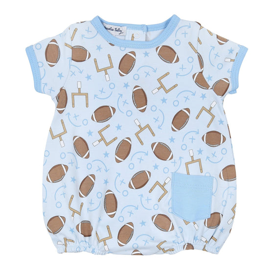 Kick Off! Print Bubble - Blue - Magnolia BabyBubble