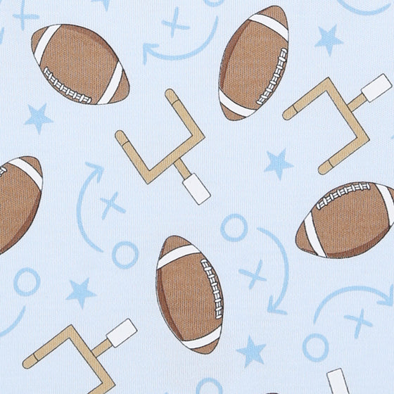 Kick Off! Print Bubble - Blue - Magnolia BabyBubble