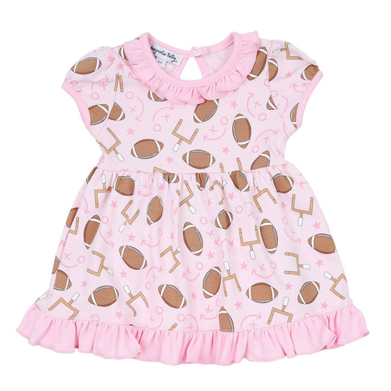 Kick Off! Print Dress - Pink - Magnolia BabyDress