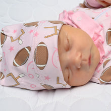  Kick Off! Print Hat - Pink - Magnolia BabyHat