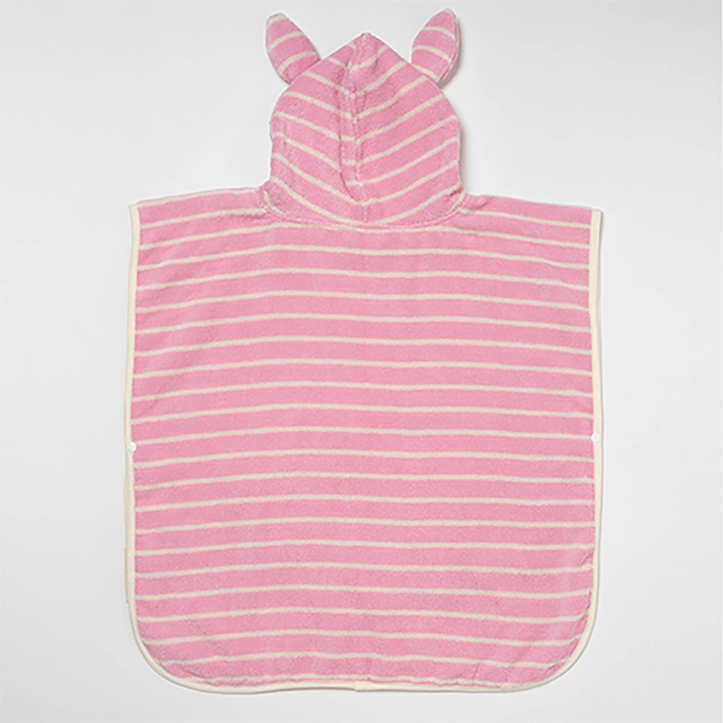 Kids Character Hooded Towel Cotton Candy Pink Stripe - Magnolia BabyBeach Towel