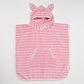 Kids Character Hooded Towel Cotton Candy Pink Stripe - Magnolia BabyBeach Towel