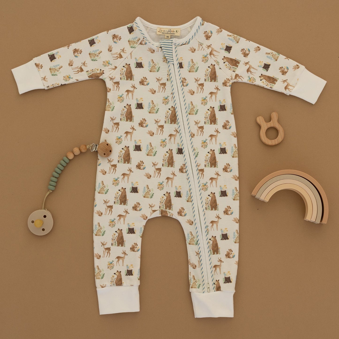 Luna and Arlo_Kindred Woods Zip Playsuit_5