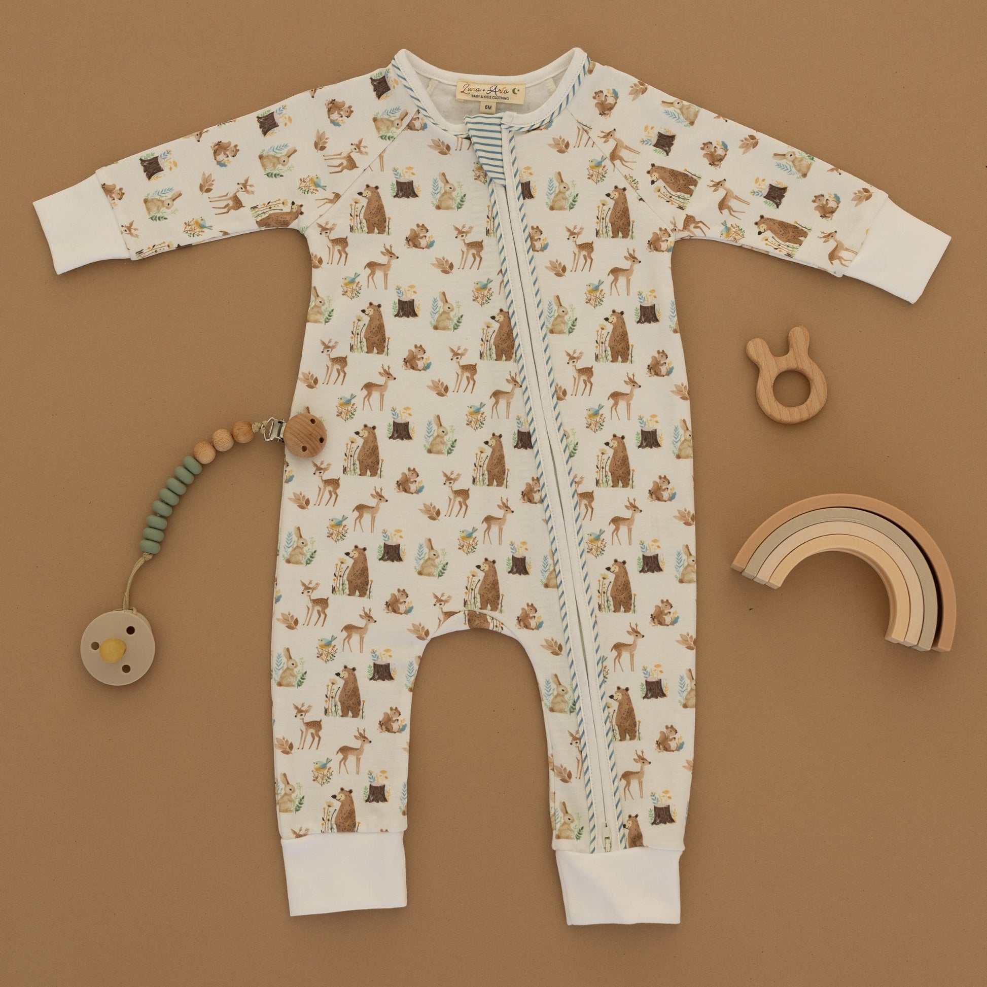 Luna and Arlo_Kindred Woods Zip Playsuit_5