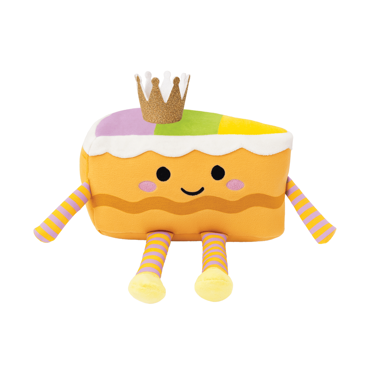 Nola Tawk_King Cake Squishy Snuggle Plushie_1