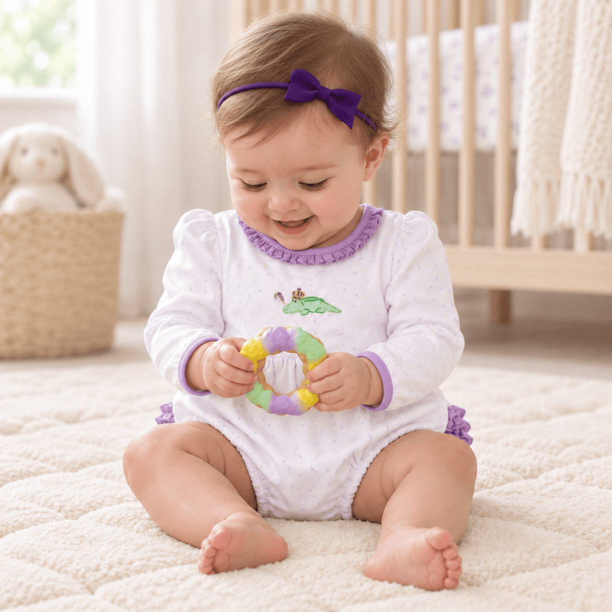 Nola Tawk_King Cake Teether & Bath Toy_4