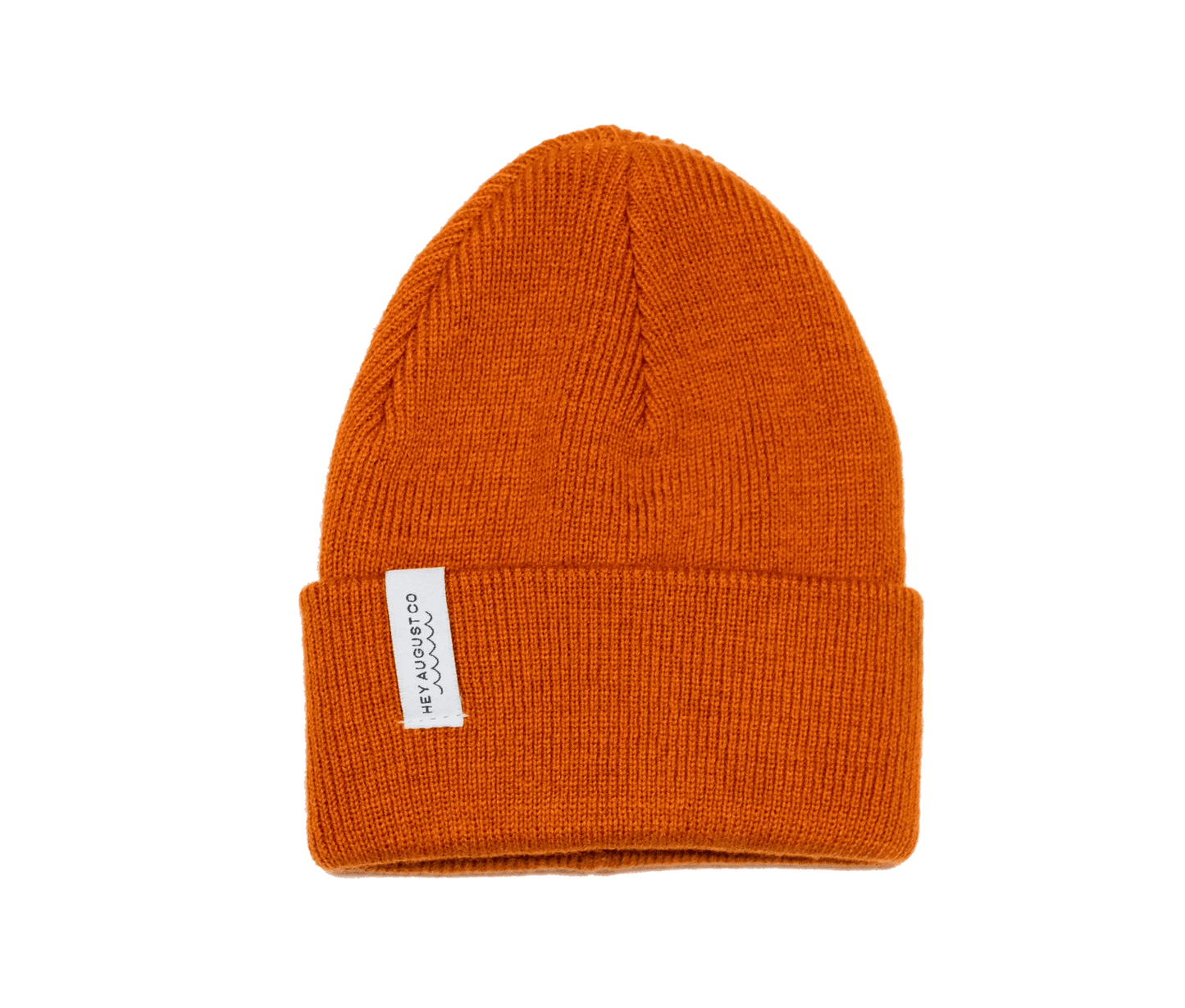 Knit Cuff Beanie - Rust - Magnolia BabyHat