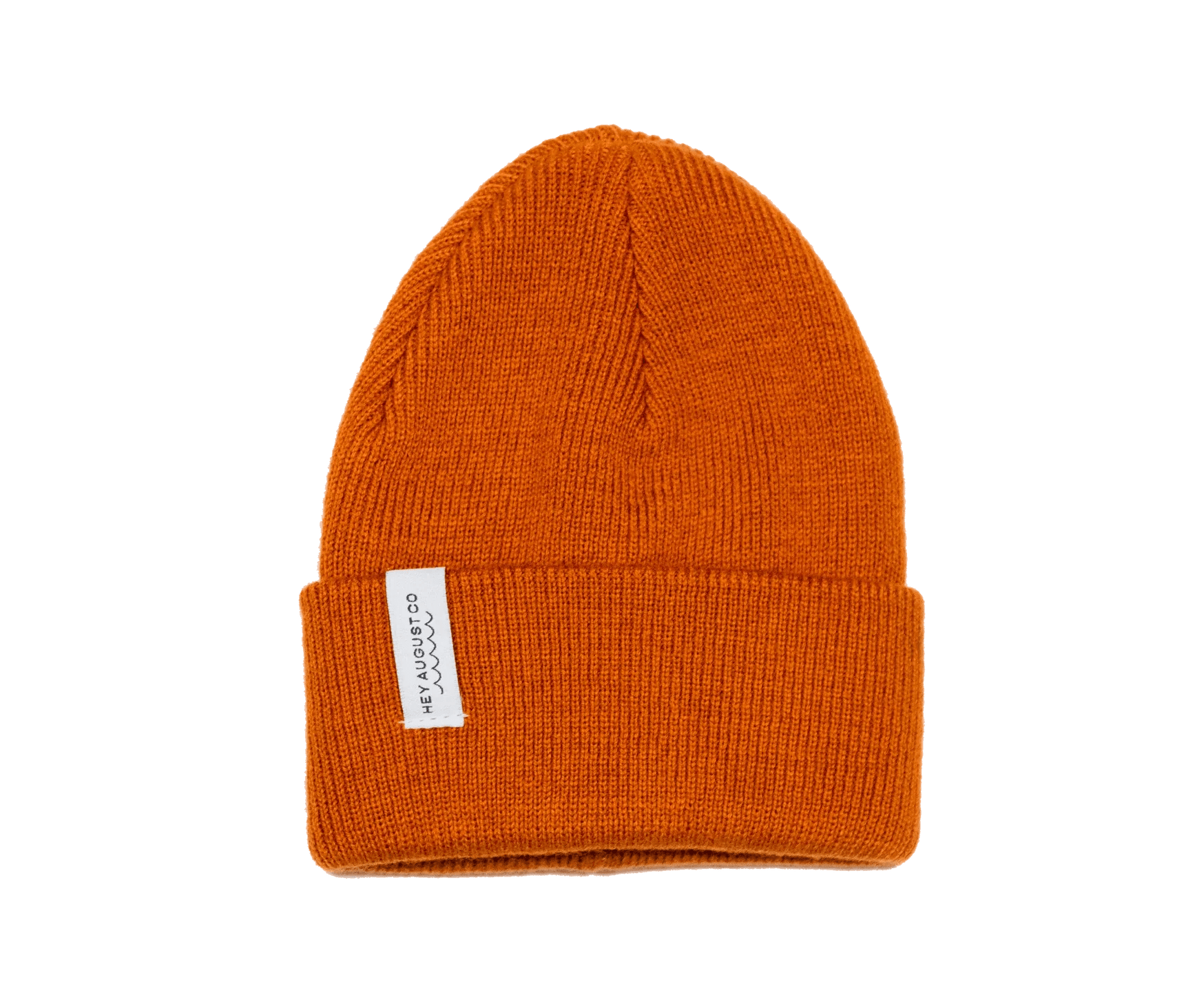 Knit Cuff Beanie - Rust - Magnolia BabyHat