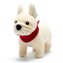  Knitted French Bulldog Toy - Magnolia BabySoft Toy