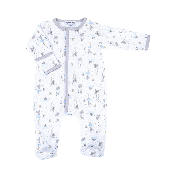 Koala Cuddles Print Footie - Magnolia BabyFootie