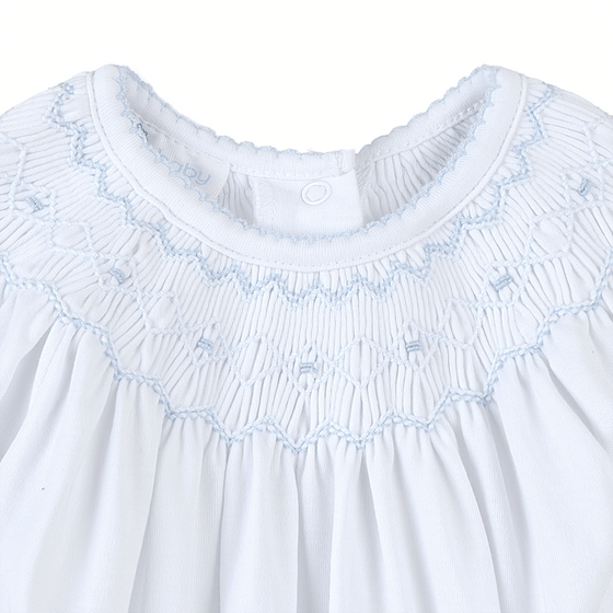 Landon's Classics Bishop Footie - Light Blue - Magnolia BabyFootie