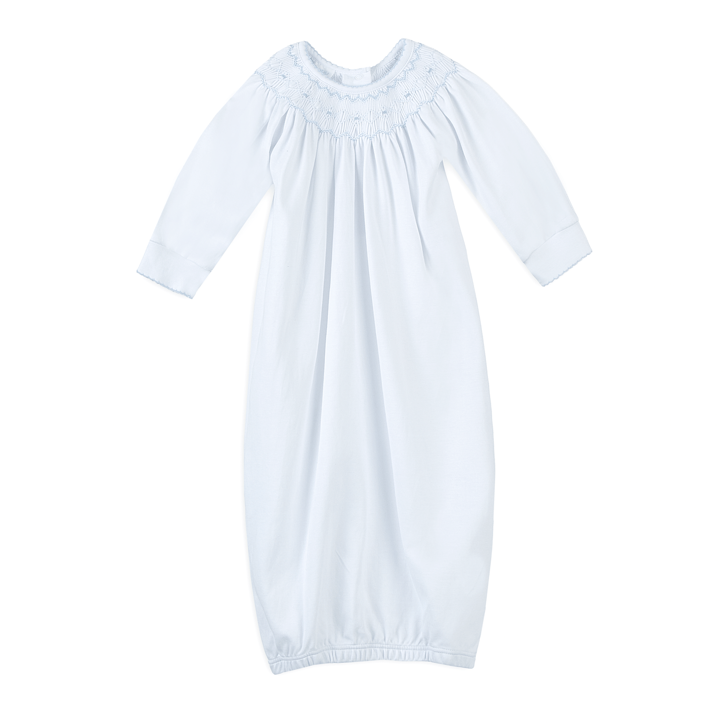 Landon's Classics Bishop Gown - Light Blue - Magnolia BabyGown