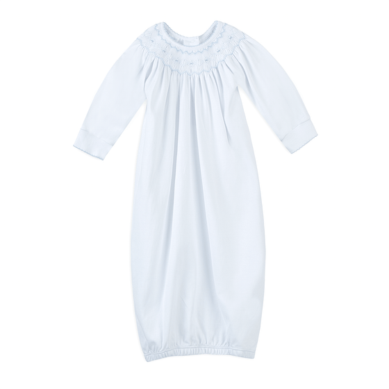 Landon's Classics Bishop Gown - Light Blue - Magnolia BabyGown