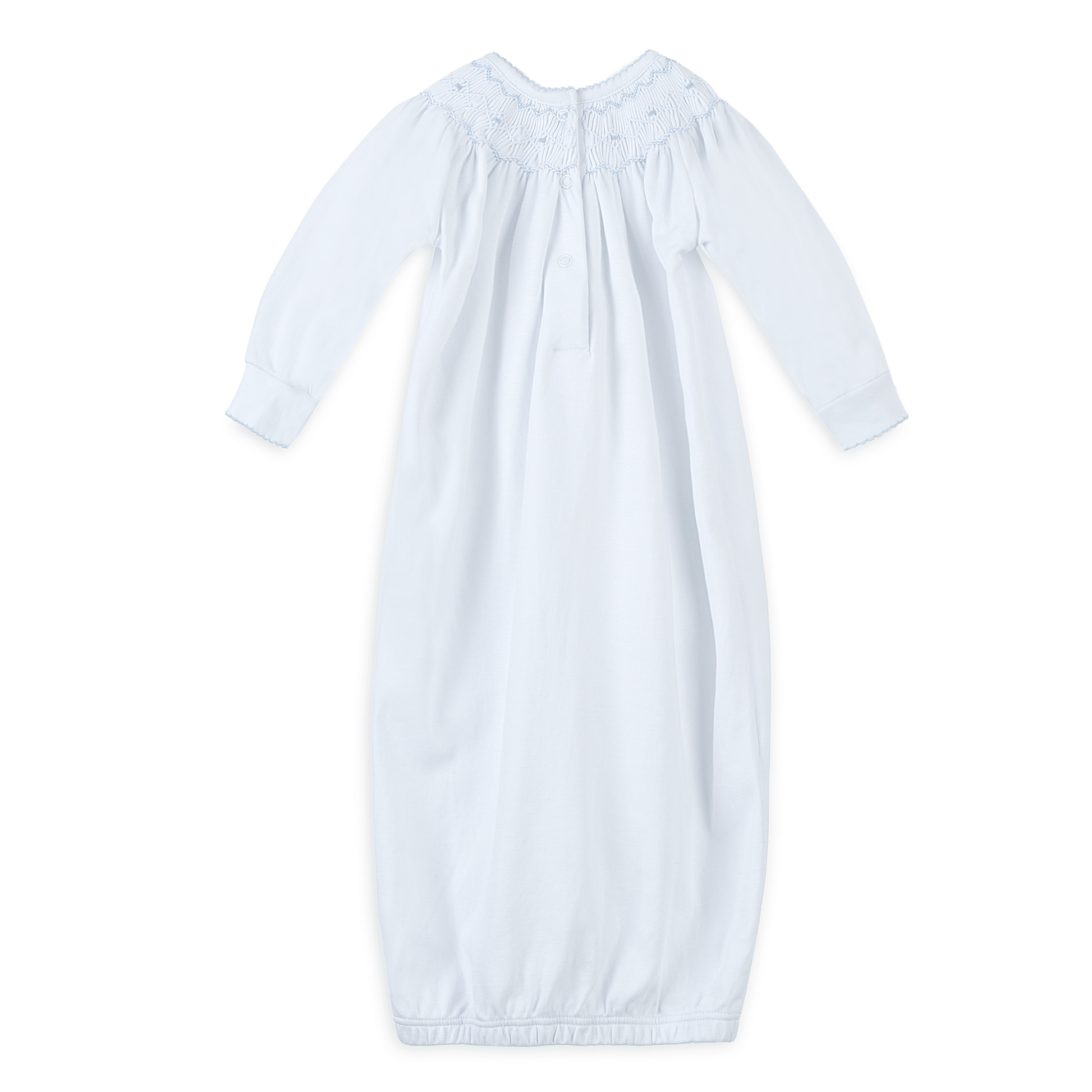 Landon's Classics Bishop Gown - Light Blue - Magnolia BabyGown
