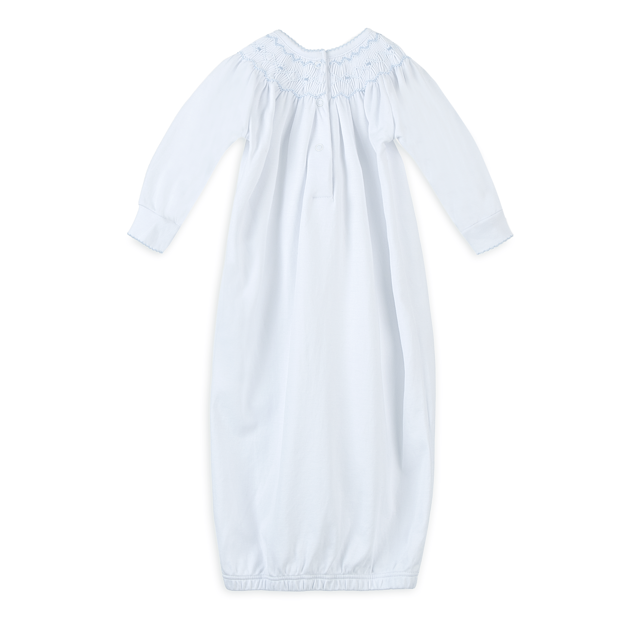 Landon's Classics Bishop Gown - Light Blue - Magnolia BabyGown