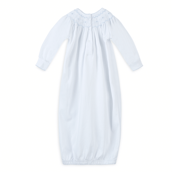 Landon's Classics Bishop Gown - Light Blue - Magnolia BabyGown