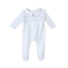 Landon's Classics Smocked Footie - Light Blue - Magnolia BabyFootie