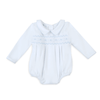 Landon's Classics Smocked Long Sleeve Bubble - Light Blue - Magnolia BabyBubble