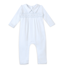  Landon's Classics Smocked Playsuit - Light Blue - Magnolia BabyPlaysuit
